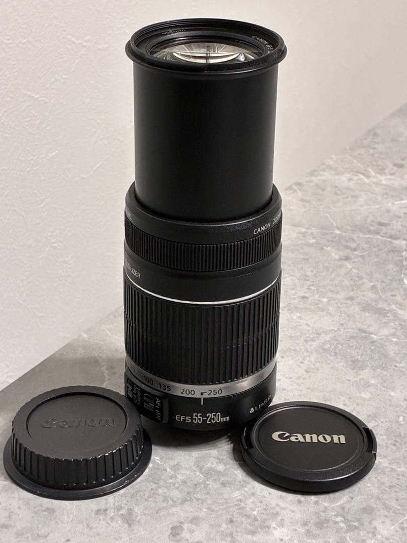 ⭐️完動品⭐️キャノン Canon EF-S 55-250mm IS 望遠レンズ
