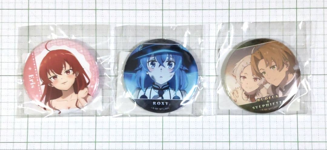 無職転生Ⅱ DMM スクラッチ 缶バッジ コンプリート 全9種類