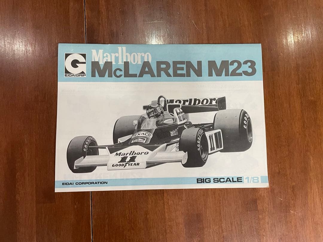 エイダイグリップ　マクラーレンm23 1/8スケール