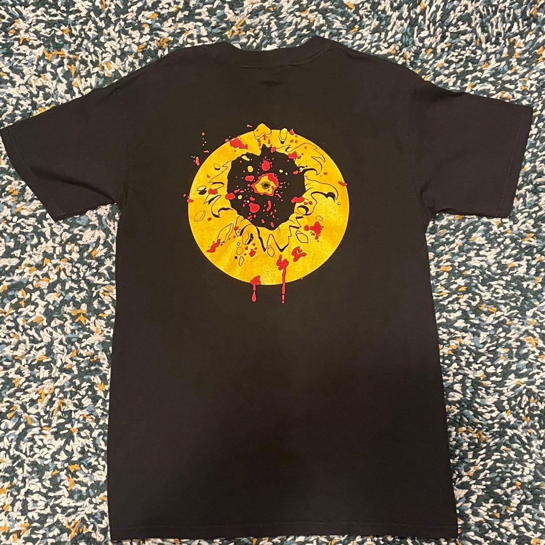 90s Head Shot ぶち抜きスマイル Tシャツ M