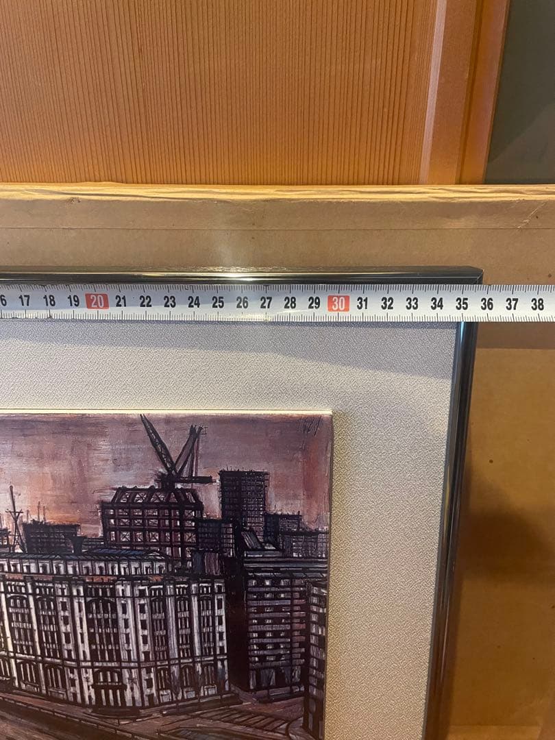 ベルナール・ブュッフェ　陶版　Bernard Buffet 箱あり