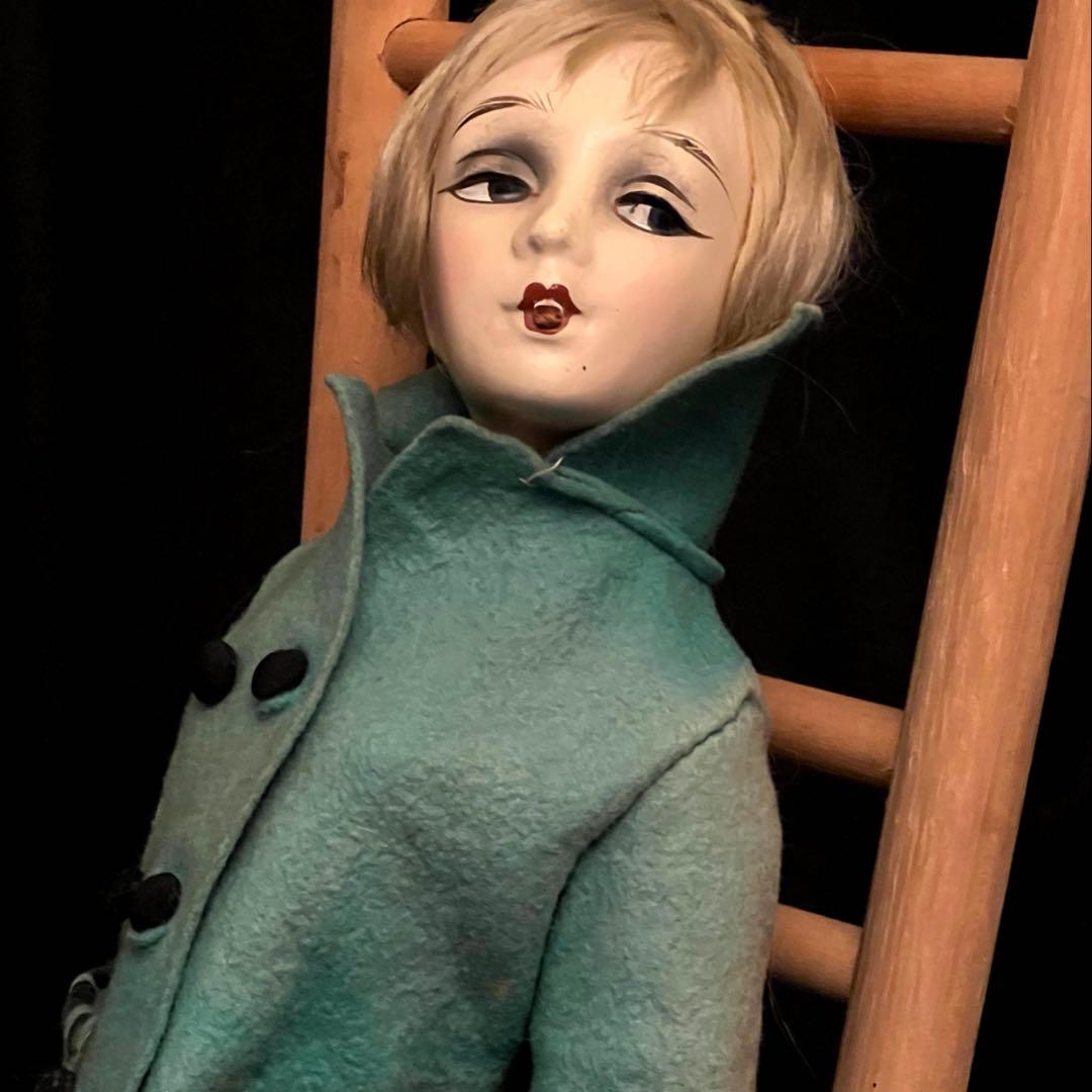 [RIN]ブドワールドール　アンティークドール　 ビスクドール　フランス