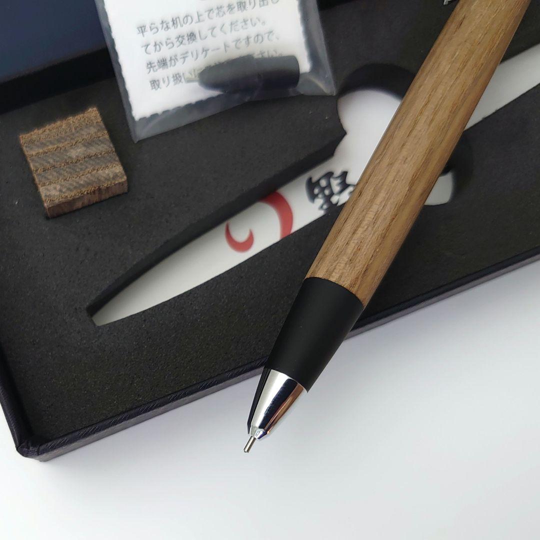 【野原工芸】神代タモ シャープペンシル（新型／シルバー）