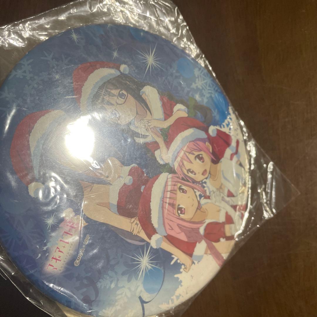 魔法少女まどか☆マギカ外伝　2017年限定クリスマスケーキ　特大缶バッジ
