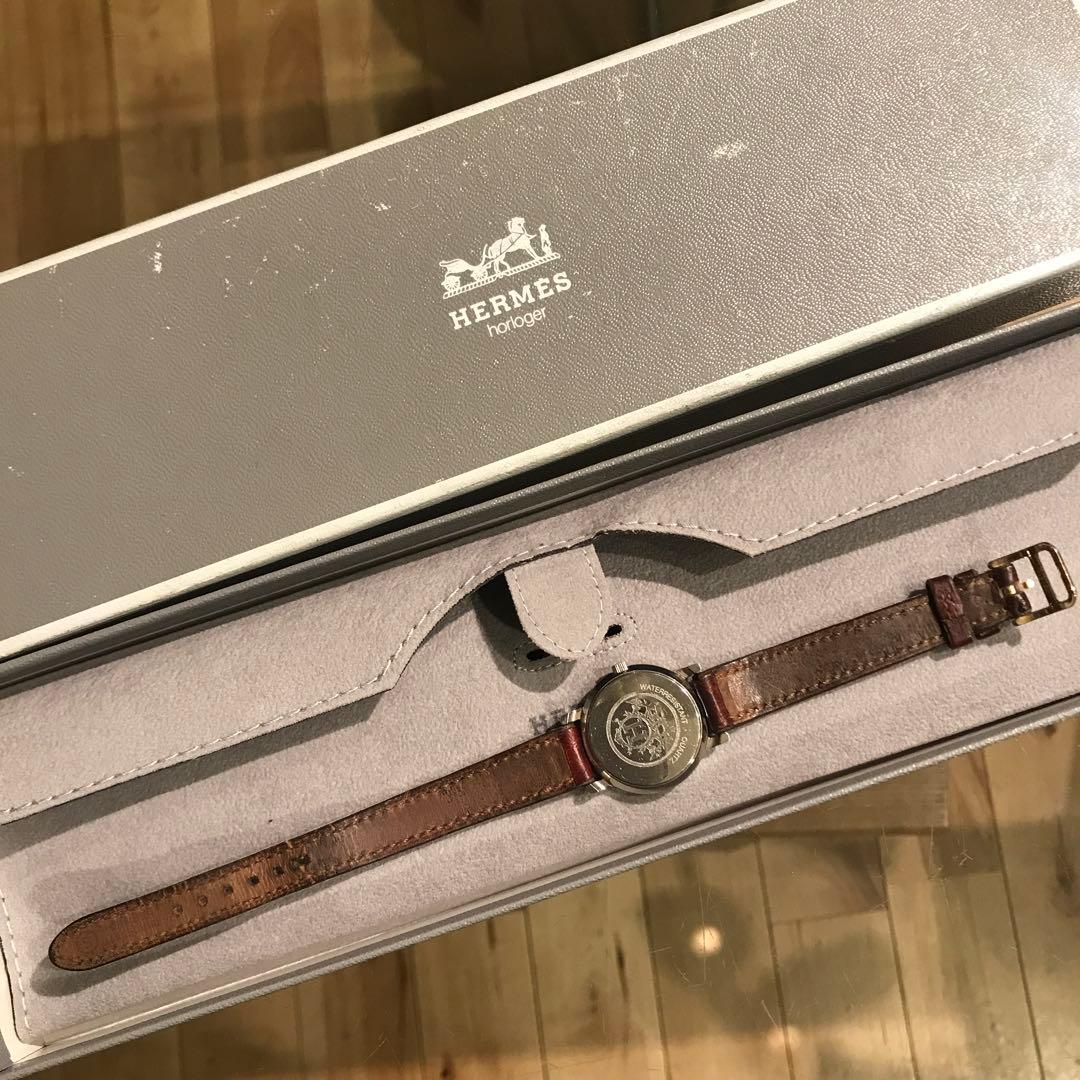 ヴィンテージ　エルメス HERMES　レディース　腕時計　セリエ　クォーツ