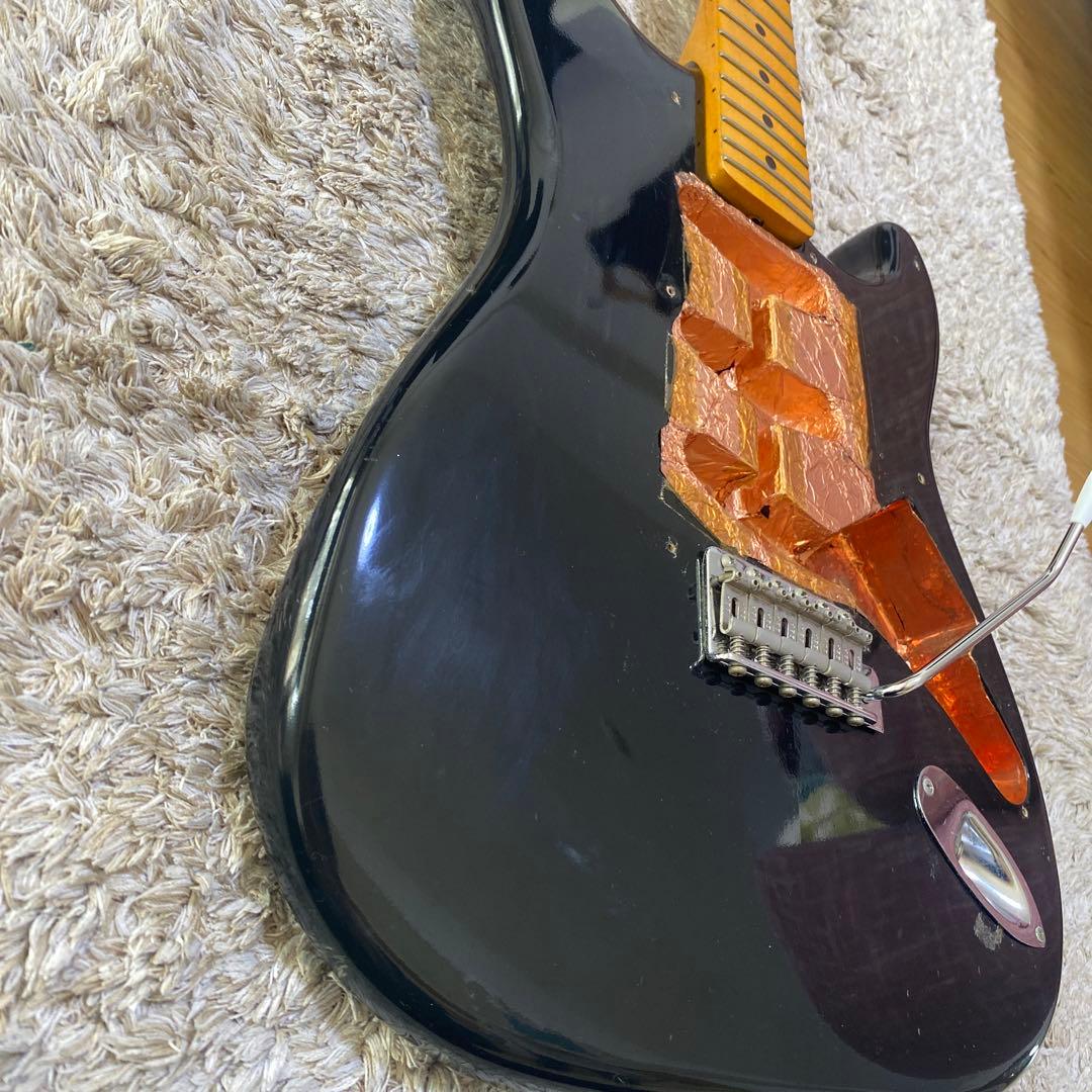 ESP Edwards エレキギター ブラック メイプルネック　fender