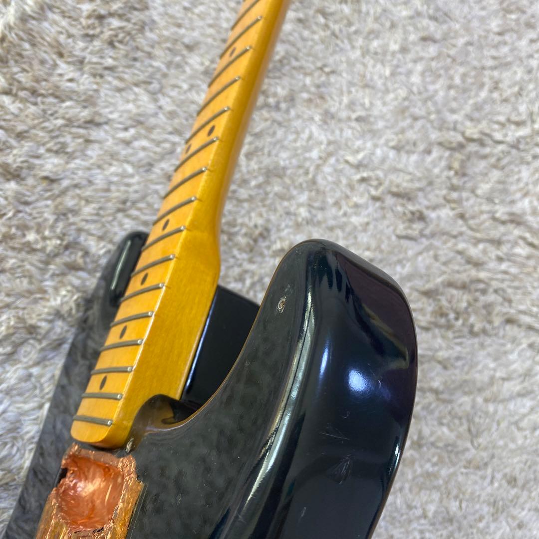 ESP Edwards エレキギター ブラック メイプルネック　fender