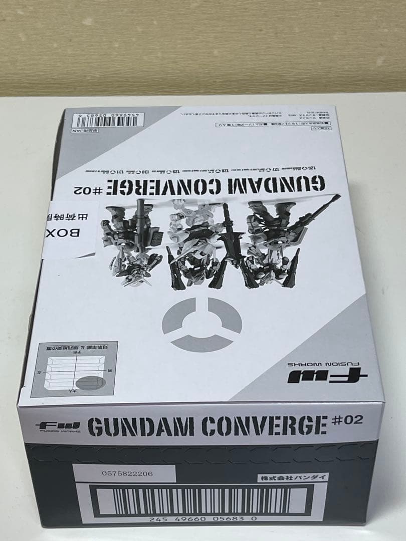 未開封BOX GUNDAM CONVERGE #02 フィギュアセット