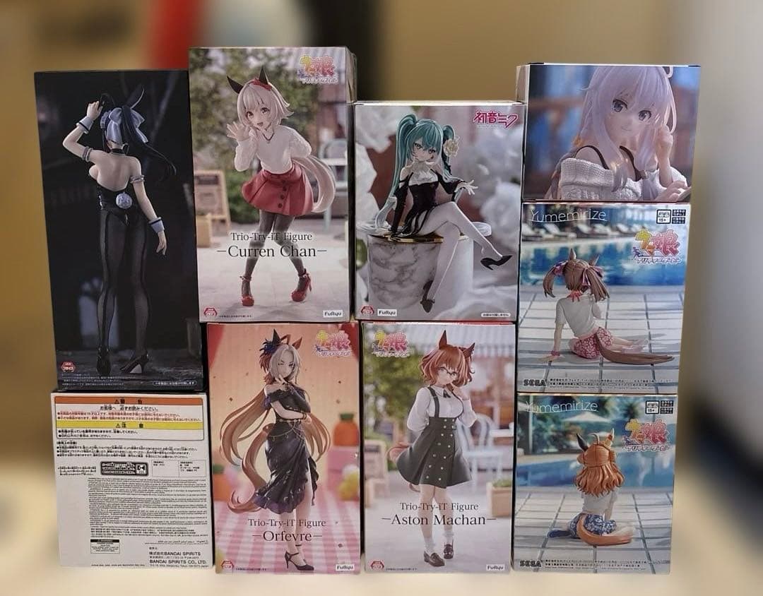 未開封 美少女 プライズフィギュア まとめ売り 9点セット