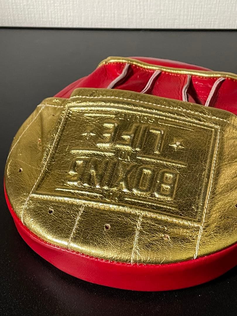 NO BOXING NO LIFE ノーボクシングノーライフ レッド ゴールド