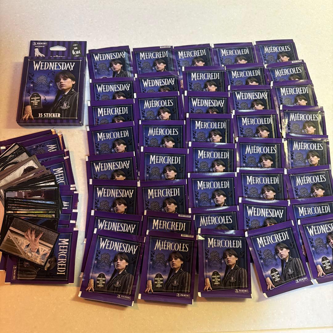 WEDNESDAY ステッカーセット 日本未発売 セット　未開封ネイルタトゥー付