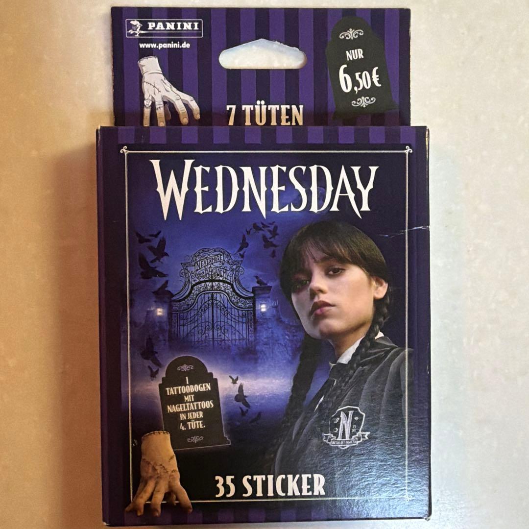 WEDNESDAY ステッカーセット 日本未発売 セット　未開封ネイルタトゥー付