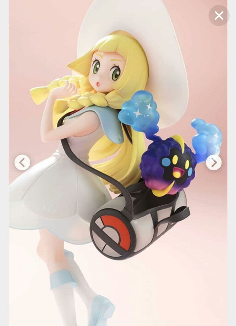 ポケモン　リーリエ＆コスモッグ　フィギュア