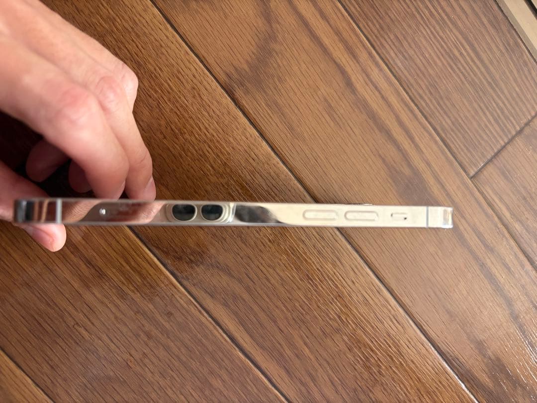 iPhone12Pro128GB シルバー SIMフリー　両面モバイルe-コート