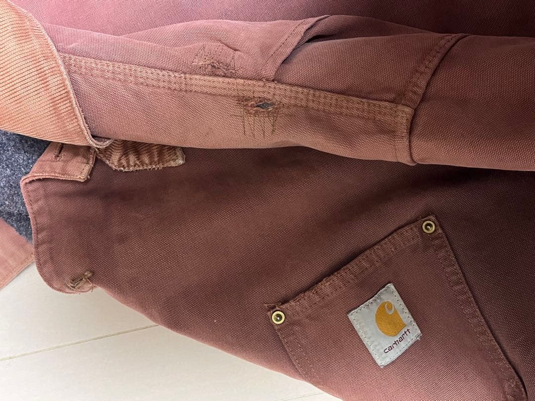 さかな　【激レア色】Carhartt カーハート チョアコートアズキ色