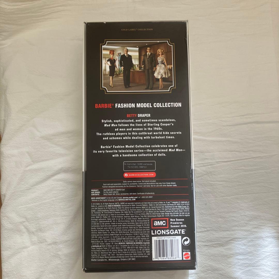 コレクション Barbie Betty Draper Mad Men