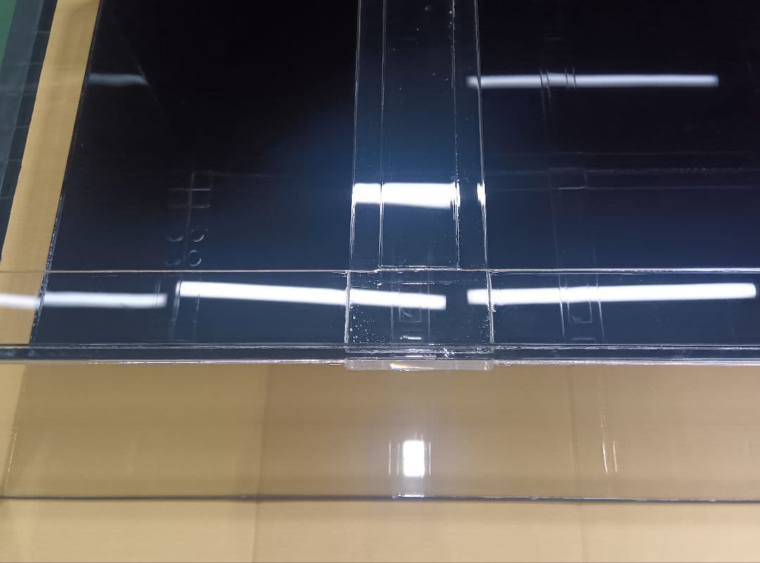 アクリル水槽 W1200 D700 H450 二面ブラック ワンオフ 佐川発送