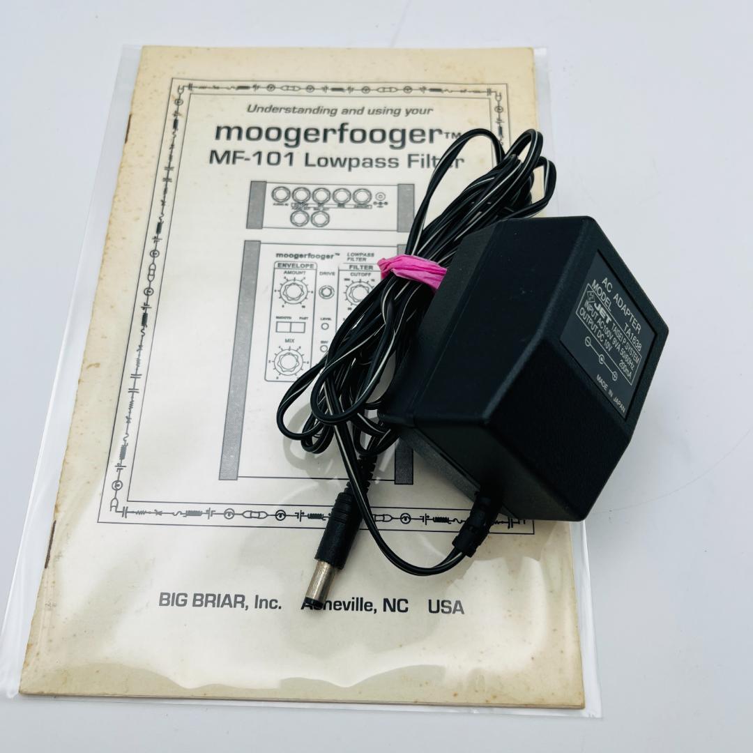 Moogerfooger MF-101 + EP-2 初期モデル 説明書付属