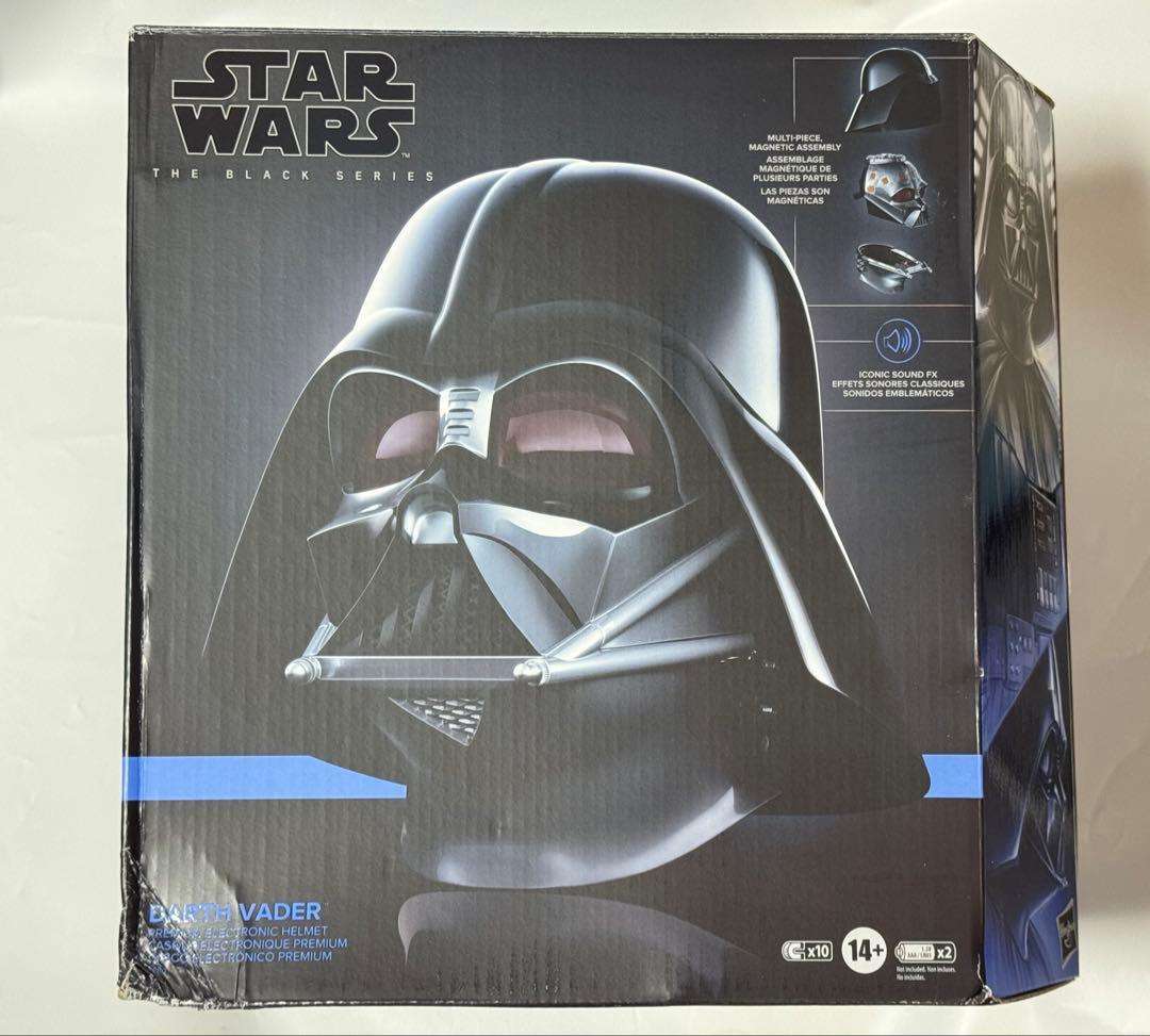 「ＢＬＡＣＫシリーズ」１／１スケール・レプリカ ダース・ベイダー　ヘルメット