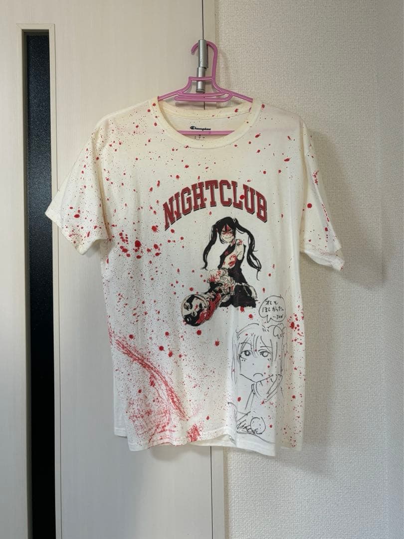 て*ち様 JUN INAGAWA NIGHTCLUB サイン・イラスト入り