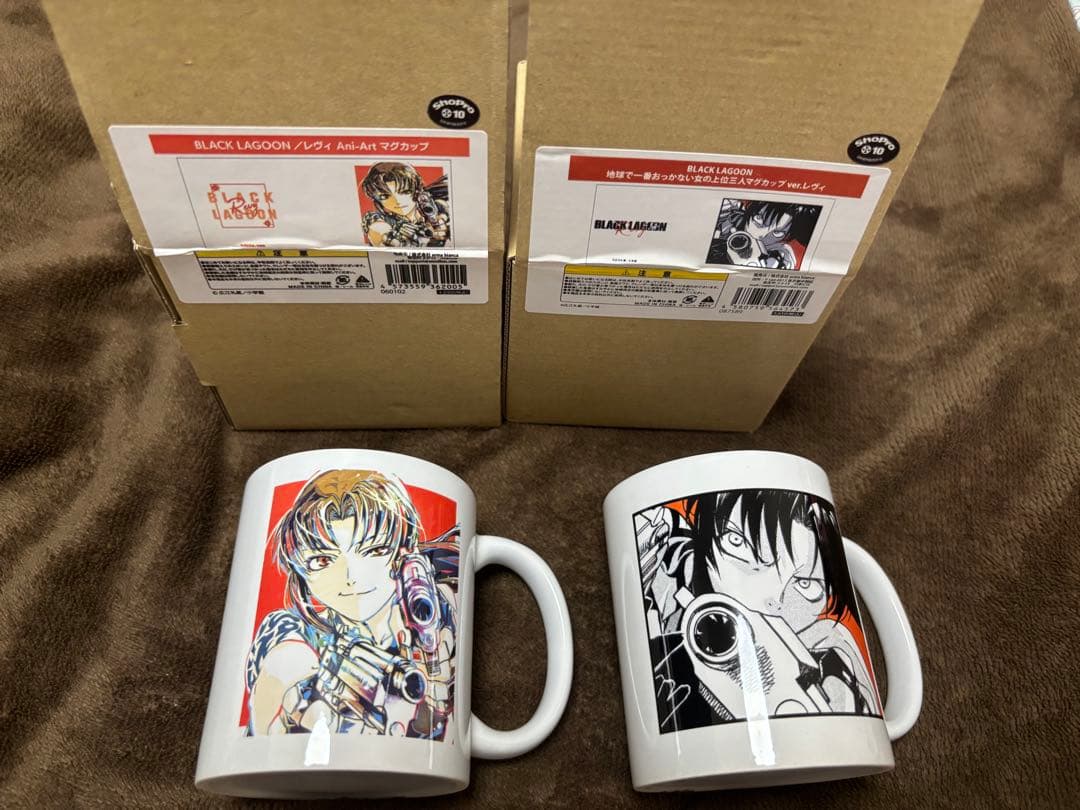 ブラックラグーン レヴィ　マグカップ 2個セット