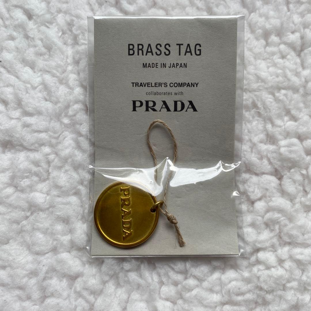 PRADA プラダ トラベラーズノート ブラスタグ