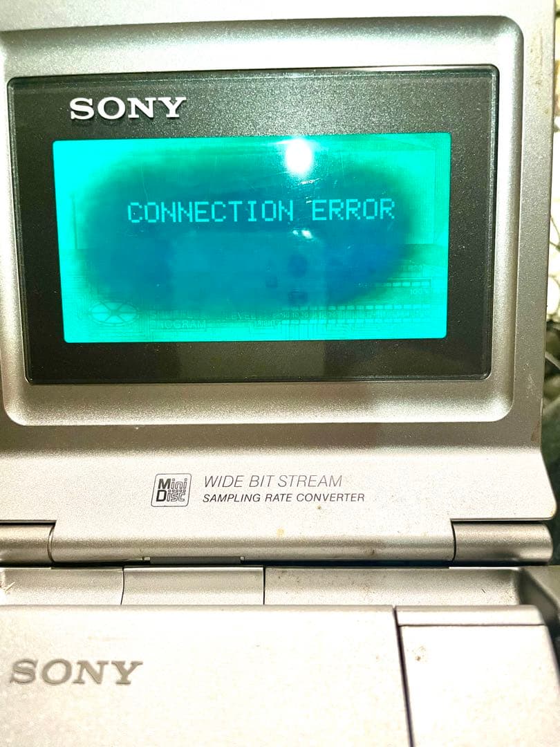 SONY ソニー MD WALKMAN MDステーション　音響機器