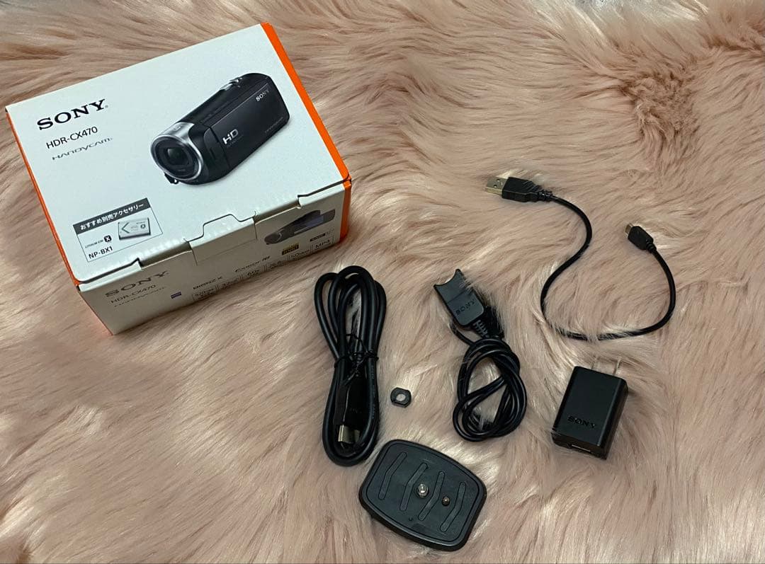 SONY HDR-CX470 Handycam HD ビデオカメラ本体➕三脚