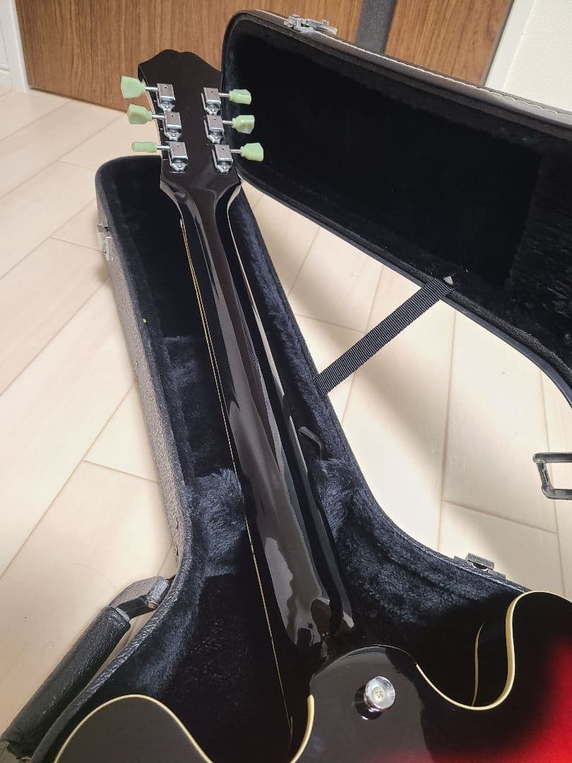 Epiphone Casino-LH VC サンバースト ハードケース付き