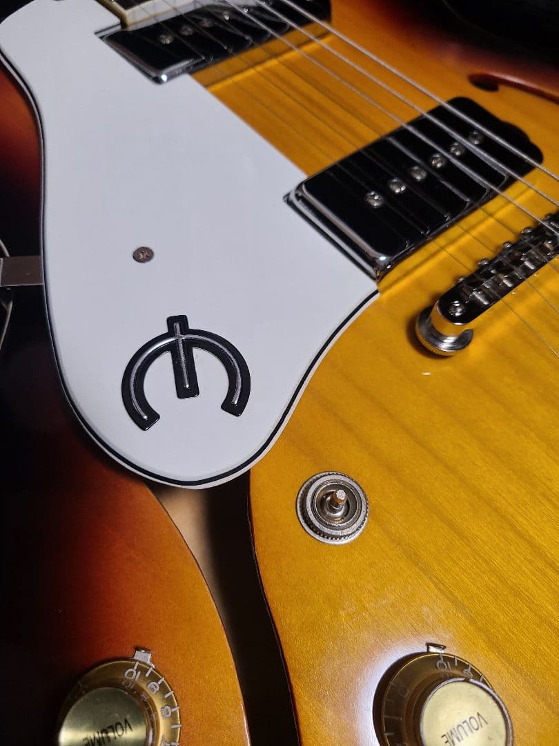 Epiphone Casino-LH VC サンバースト ハードケース付き