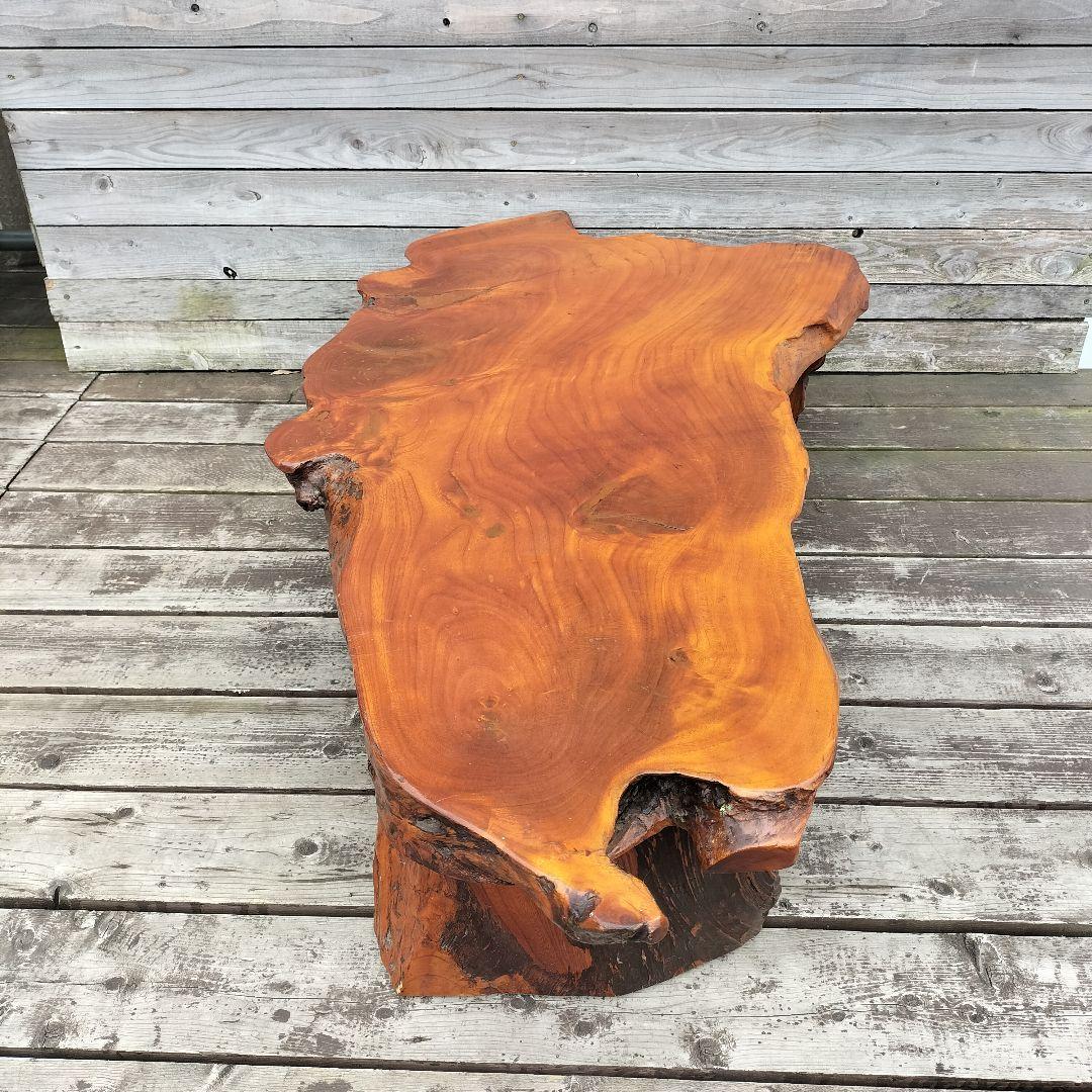 M♦あやか送料込　一枚板　ローテーブル　センターテーブル　一点もの