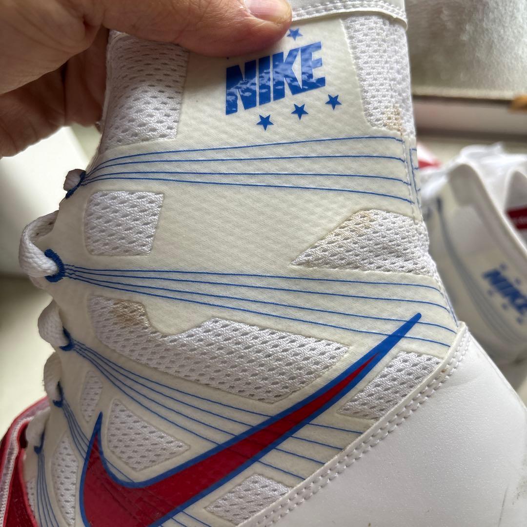 NIKE ハイパーKOボクシングシューズ ホワイト/レッド