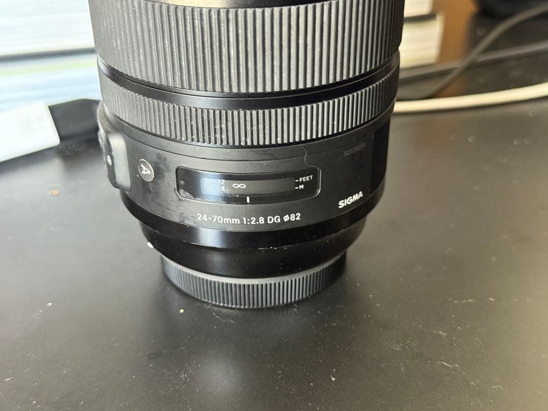 SIGMA 24-70mm F2.8 DG OS HSM artズームレンズ