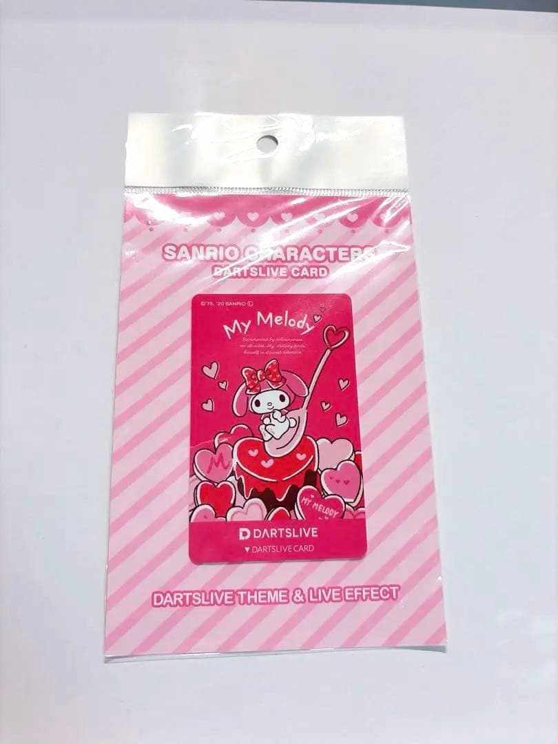 ダーツライブカード マイメロディ DARTSLIVE 新品未開封