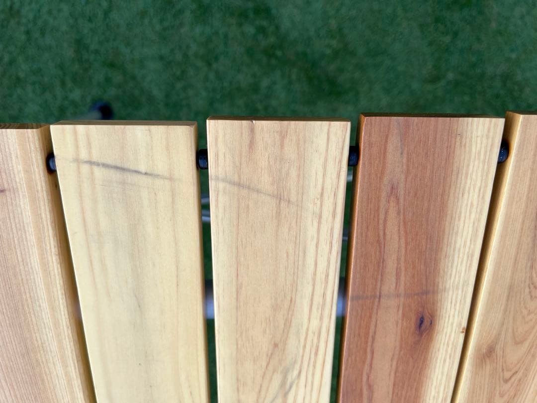 コールマン　ナチュラルウッドロールテーブル　120