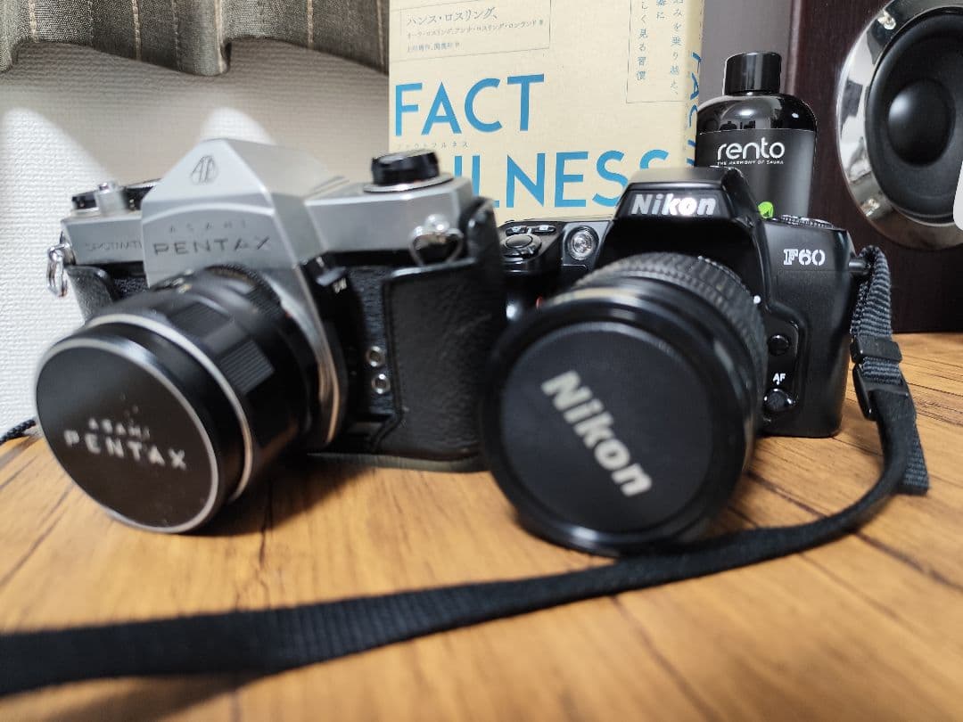 Nikon F3・F5・F60・PENTAX フィルムカメラ4台セット。