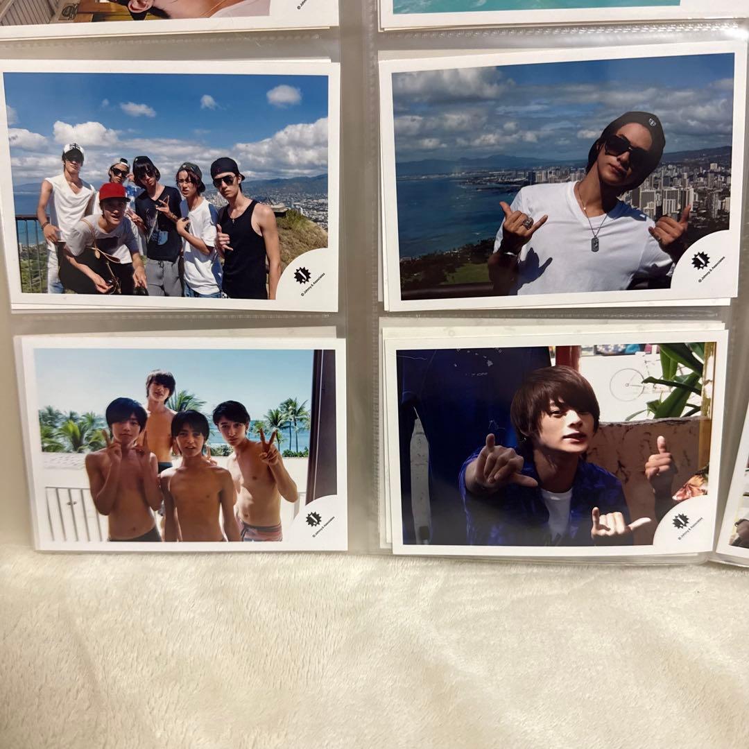 平野紫耀 永瀬廉 高橋海斗 Mr.KING ジュニア時代　公式写真　9枚　ハワイ