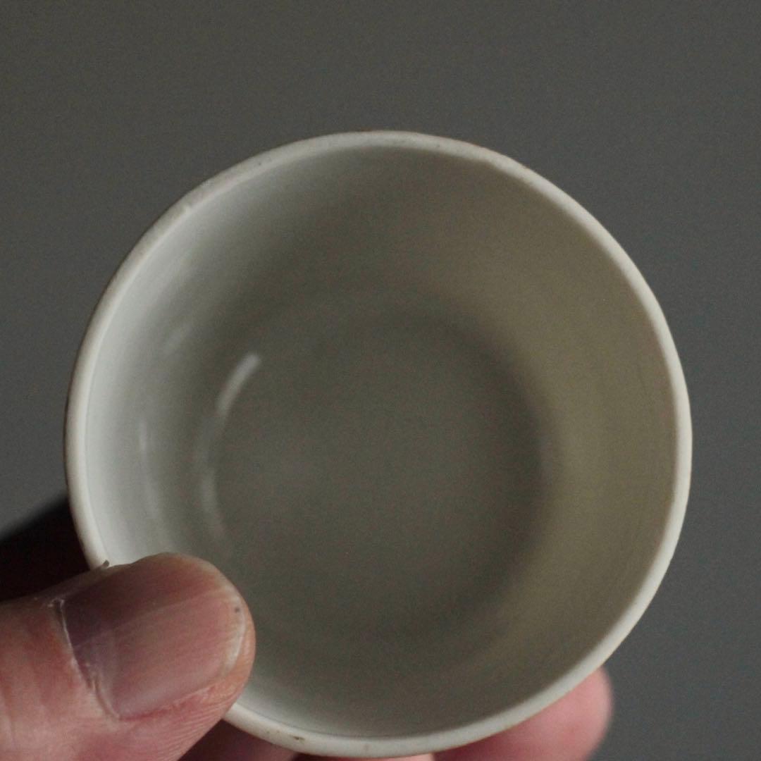 不二家 プリンカップ 筒盃 細長 長筒 古道具 アンティーク