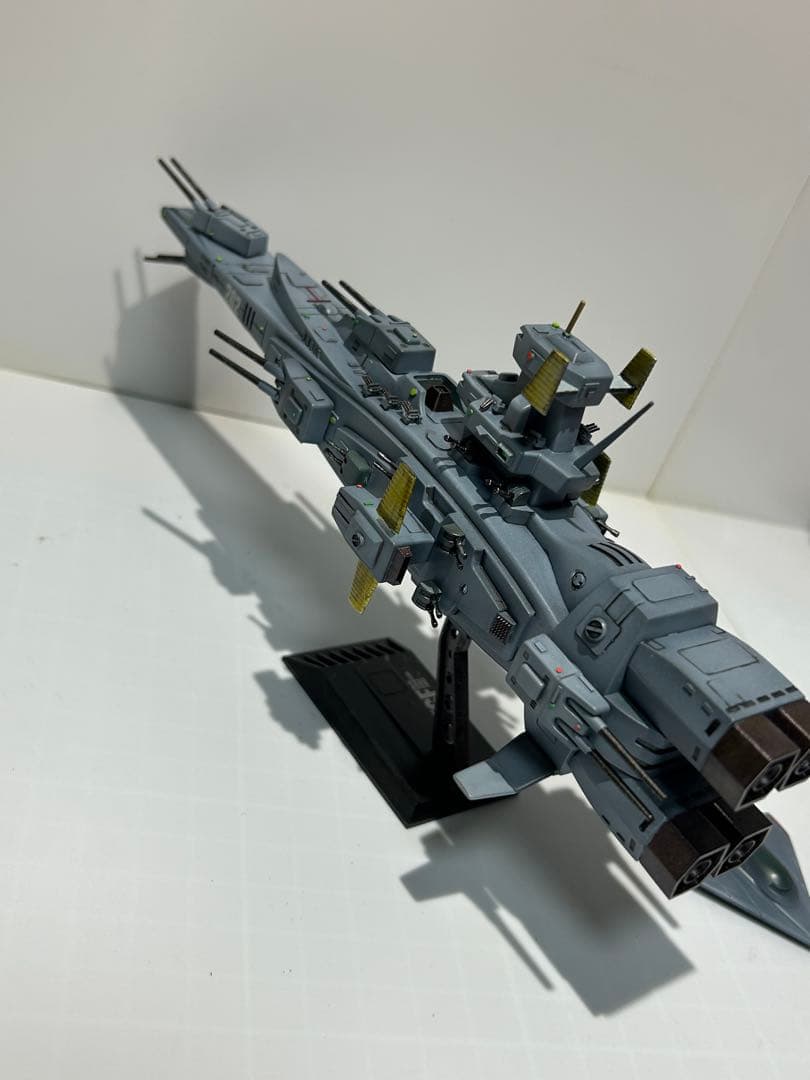 ガンプラ　模型　組立済　 1/1200 マゼラン　完成品　全塗装　旧