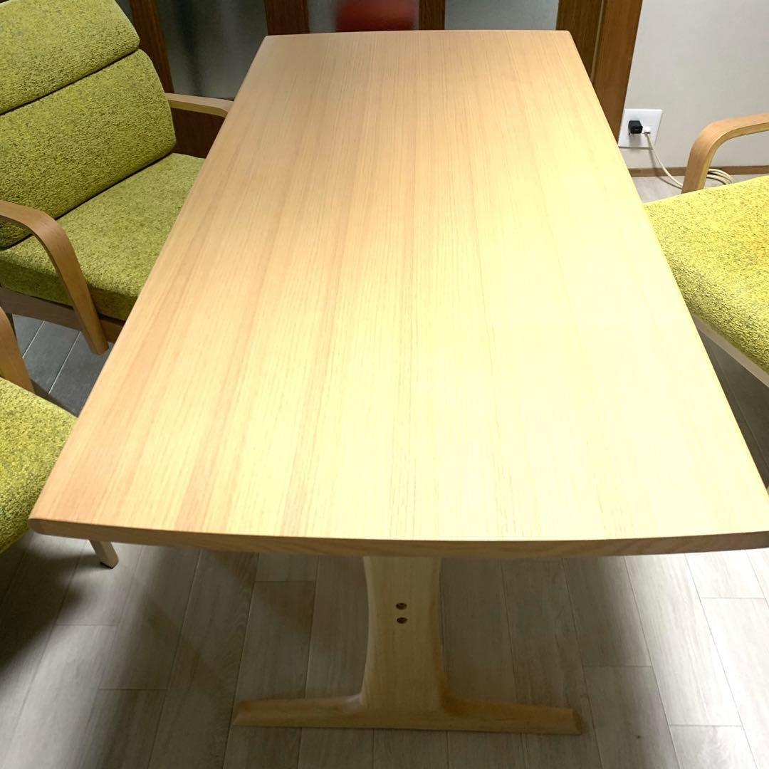 ‼️説明欄必読‼️ 北欧風　ダイニングテーブル椅子セット【ディノス・20万円相当】