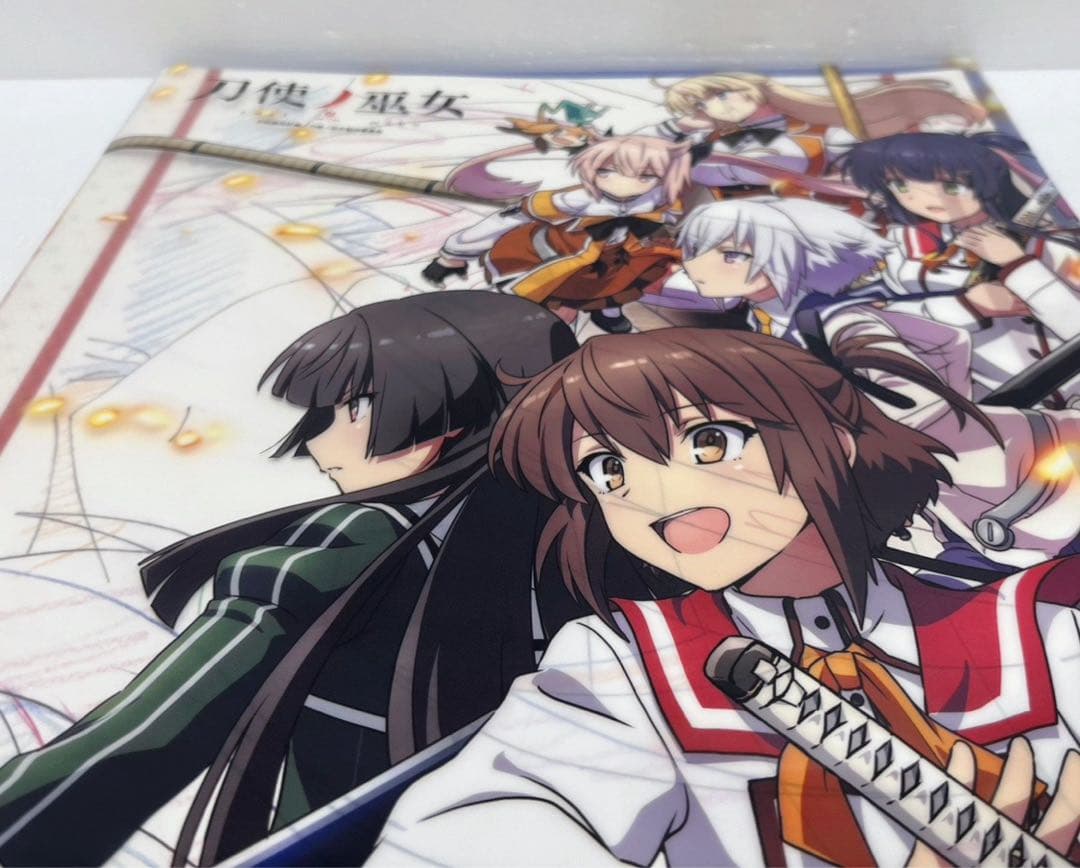 【激レア】　刀使ノ巫女　A3クリアファイル　原画ランチョンマット　3枚セット