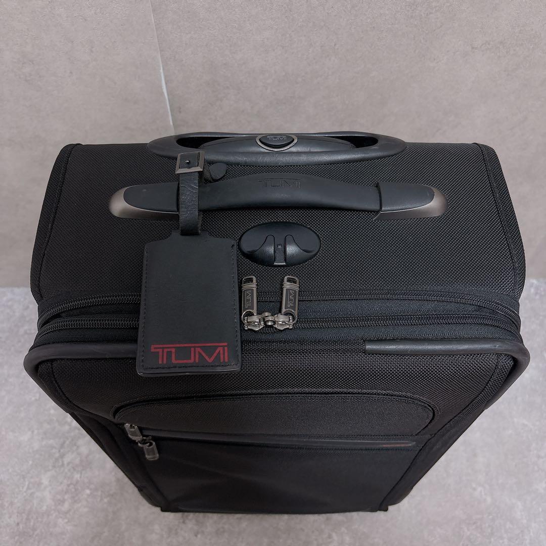 TUMI トゥミ キャリー スーツケース 機内持ち込み可能 拡張 ビジネス 黒