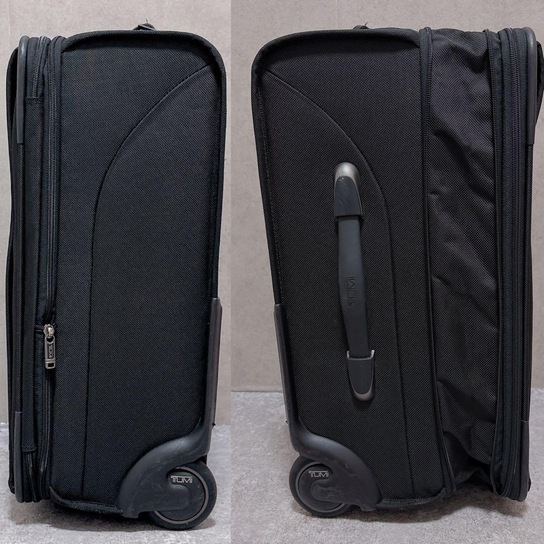 TUMI トゥミ キャリー スーツケース 機内持ち込み可能 拡張 ビジネス 黒
