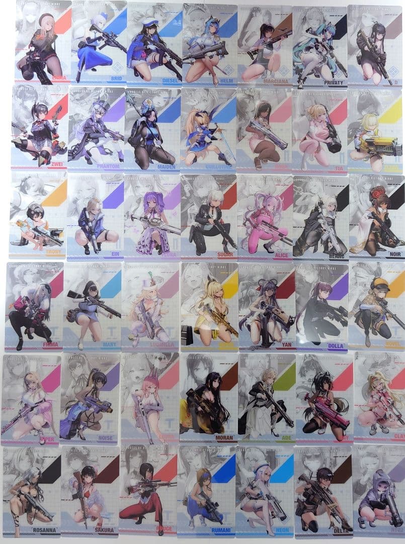 勝利の女神 NIKKE ガンガールメタルカードコレクション 3 全58種コンプ