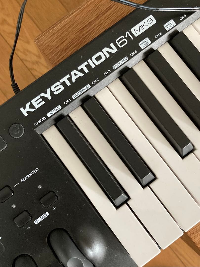 M-AUDIO Keystation61MK3 USB MIDIキーボード61鍵