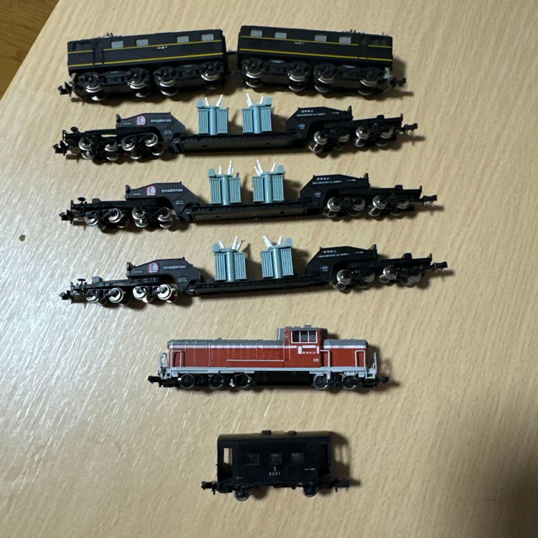 Nゲージ 鉄道模型 機関車と貨車セット