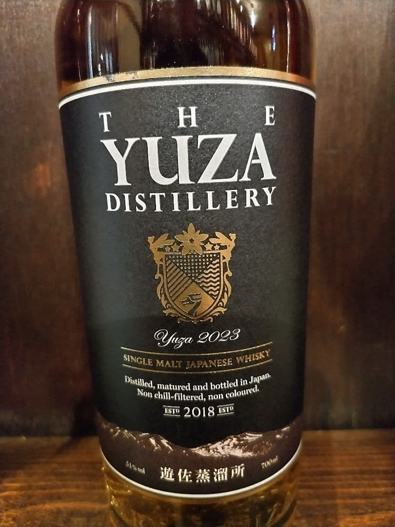 遊佐蒸留所　YUZA 2023 シングルモルトウイスキー 700ml 51度