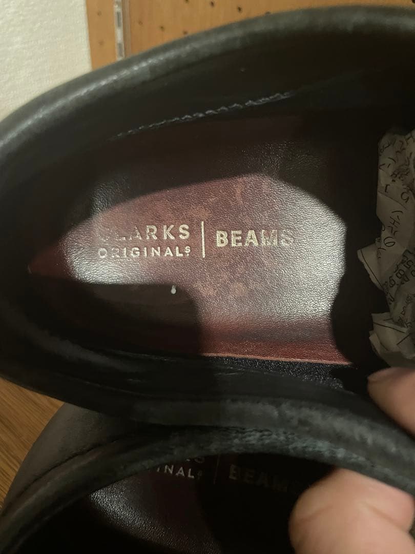 clarks BEAMS Wallabee ゴアテックスレザー ワラビー