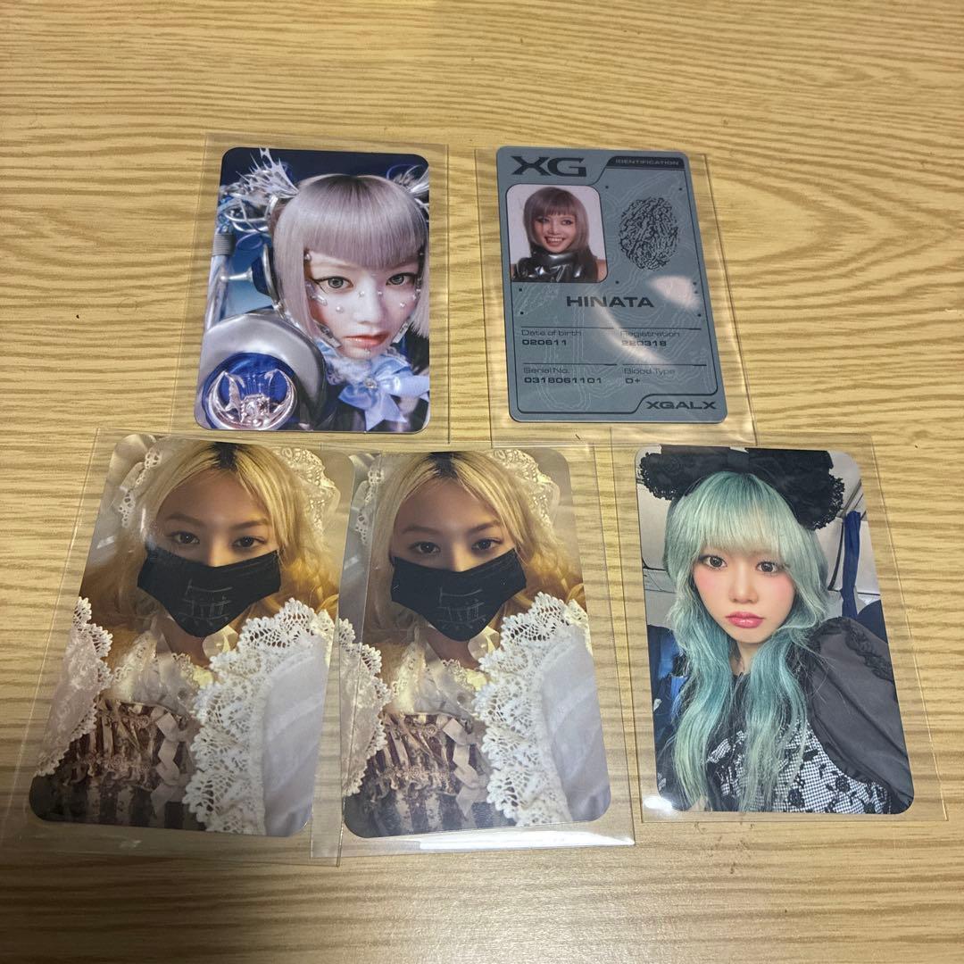 XG　核　アルバム　トレカ　HINATA