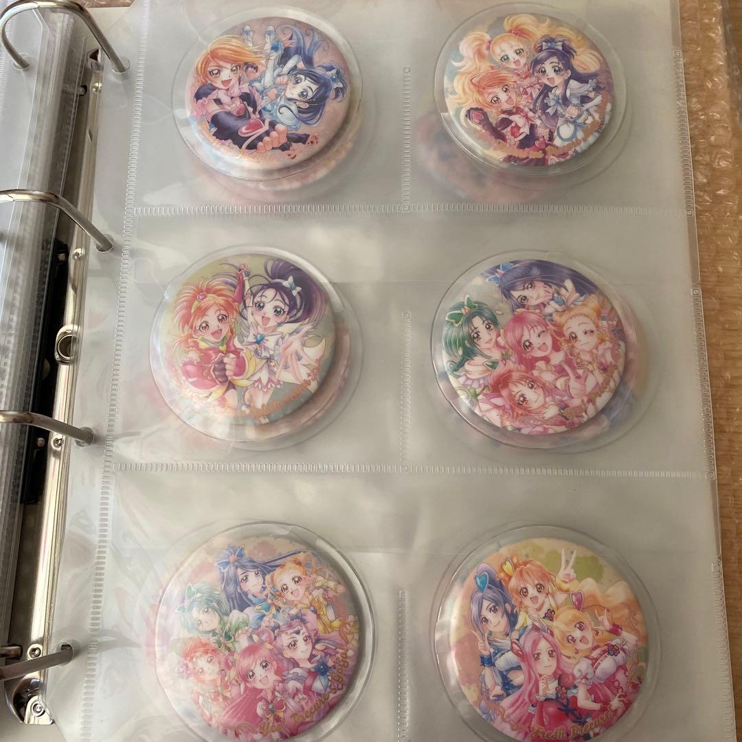 プリキュアオールスターズ BIG缶バッジ コンプ 17種 ビスケット